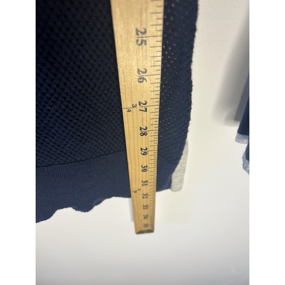 Smartwool Ripple Creek Tunic Sweater Women M‎ Blue Merino Wool Blend Classic - Picture 9 of 9